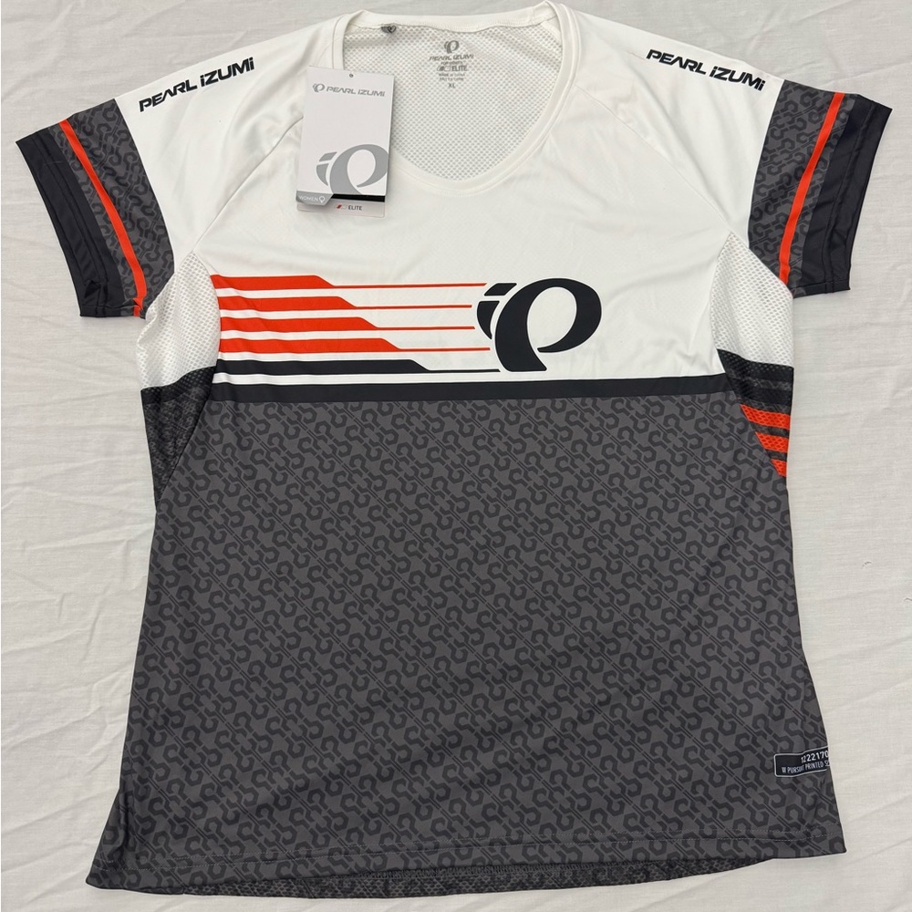 NWT Women's PEARL IZUMI Elite Fitness Cycling Workout SHIRT X Large  Polyester